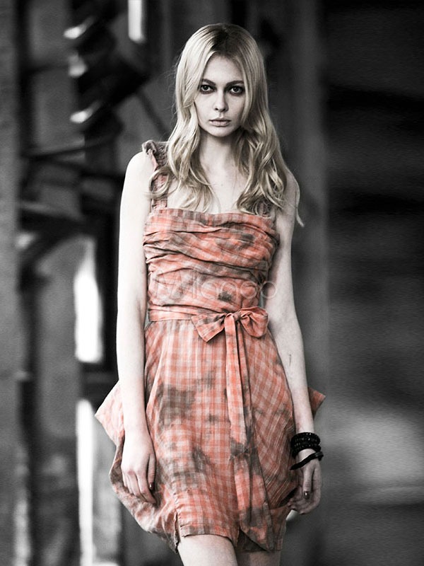 Gothic Knotted Polyester Lolita One-Piece steampunk buy now online