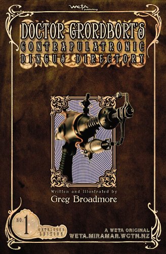 Doctor Grordbort's Contrapulatronic Dingus Directory (Catalogue Edition) steampunk buy now online