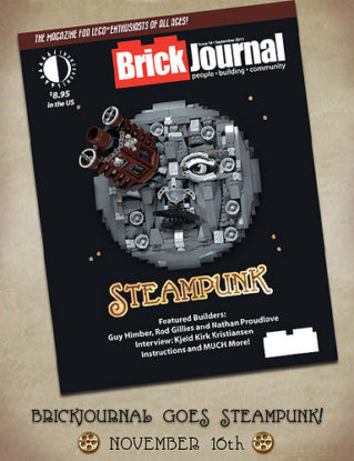 BrickJournal goes Steampunk on November 16th! steampunk buy now online