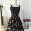 Gothic Black Lace Organza Lolita Jumper Skirt steampunk buy now online