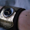 Bespoke Watch - 'Drill Watch' - Industrial/Steampunk - Plaque Detail steampunk buy now online
