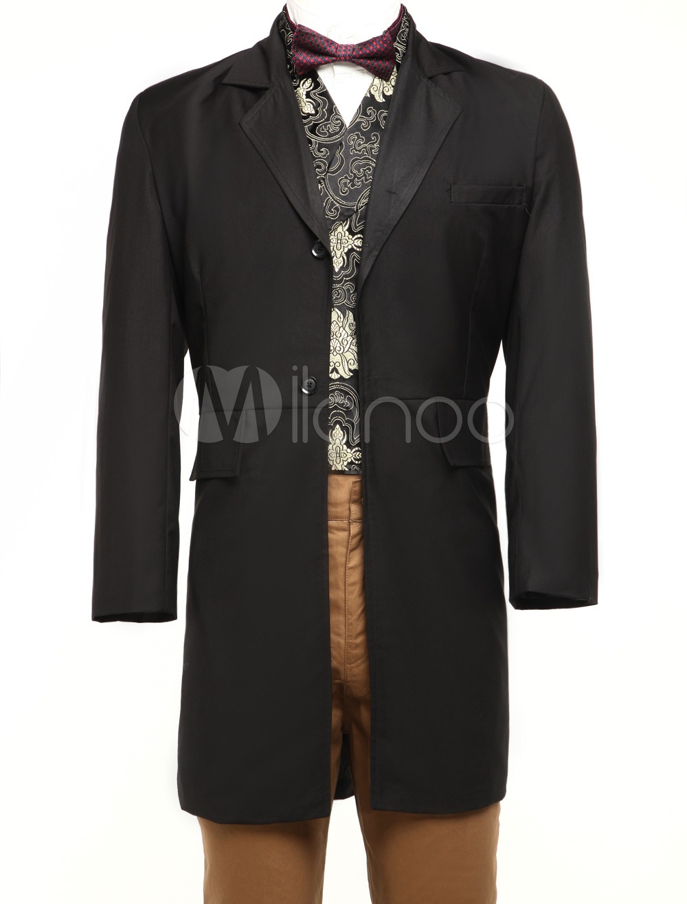 Full Length Jazz Cloth Mens Steampunk Swallowtail Coat steampunk buy now online