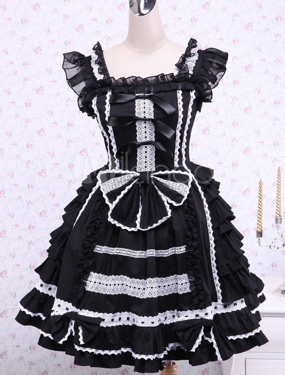 Bandage Lace Cotton Gothic Lolita Dress steampunk buy now online