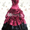 Classic Lolita Rococo Victorian Red Long Gown Wedding Dress steampunk buy now online