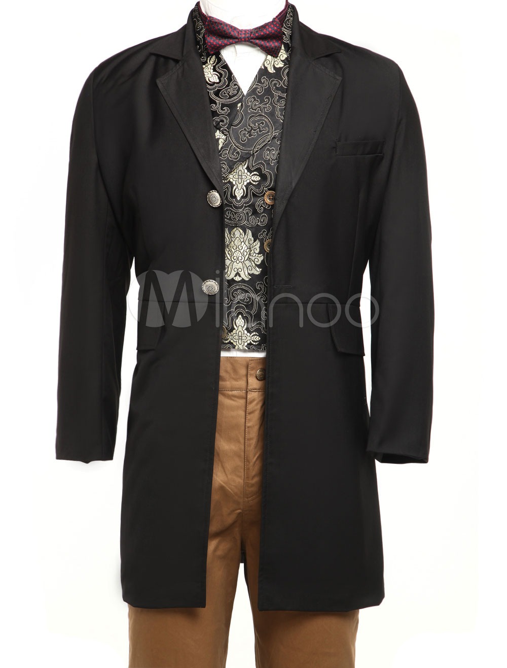Full Length Mens Steampunk Coat Halloween cosplay costume steampunk buy now online