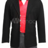 Cool Black Lapel Single-Breasted Buttons Jazz Cloth Velvet Mens Steampunk Jacket steampunk buy now online