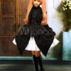 Cotton Black Halter Sleeveless Gothic Punk Lolita Dress steampunk buy now online