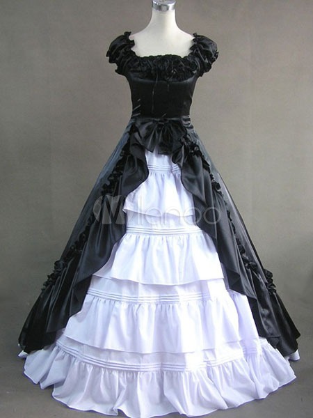 Elegant Gothic Lolita Victorian Aristocrat Long Dress Gown steampunk buy now online