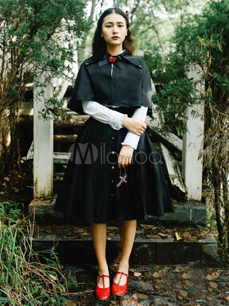 Gothic Cotton Lolita Jackets steampunk buy now online