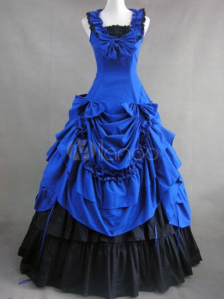 Gothic Lolita Victorian Long Ball Gown Dress steampunk buy now online