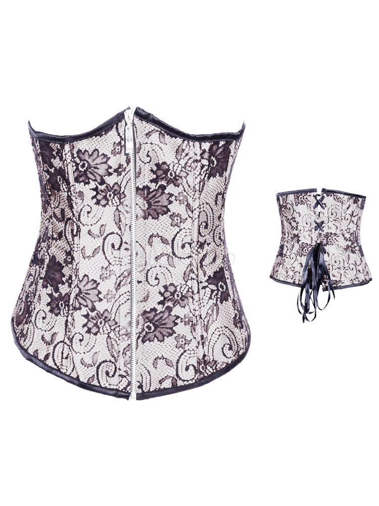 High Cost-effective New Arrival Sexy Black Matte Satin Underbust Corset For Women steampunk buy now online