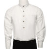 Popular Offwhite Cotton Long Sleeves Steampunk Shirt For Men steampunk buy now online