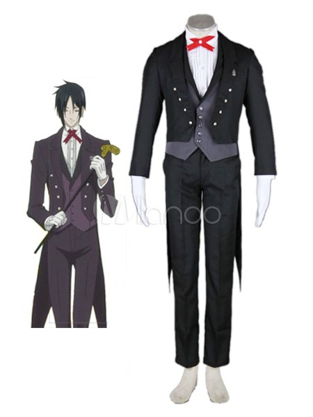 Black Butler Roame Sebastian Cosplay Costume steampunk buy now online