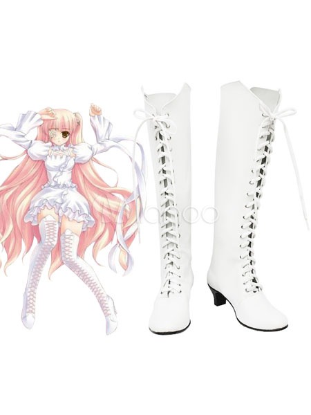 Rozen Maiden Imitated Leather Rubber Cosplay Shoes steampunk buy now online