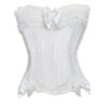 Side Clasp Lace Silk Like Satin Plastic Boning Womens Bustier steampunk buy now online