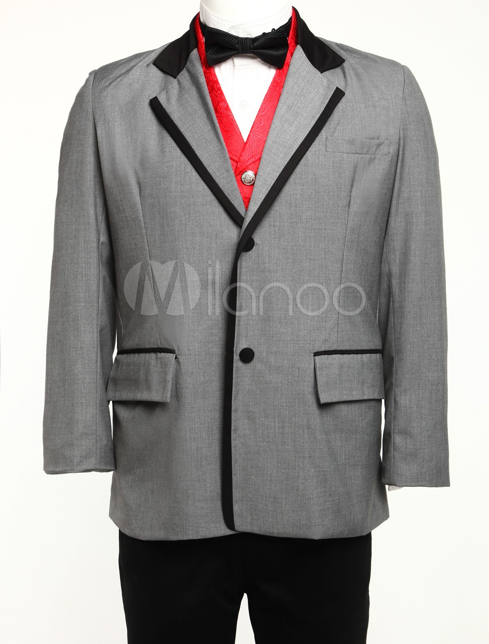 Well-fitting Dark Gray Jazz Cloth Mens Coat steampunk buy now online