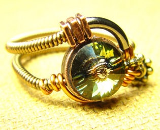 Steampunk Jewelry Ring made by CatherinetteRings steampunk buy now online