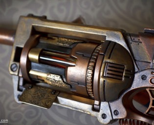 Steampunk Gun : 9 : Nerf Maverick : TinkSPG steampunk buy now online