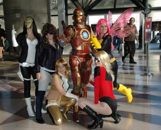 Steampunk Iron Man and His Ladies steampunk buy now online
