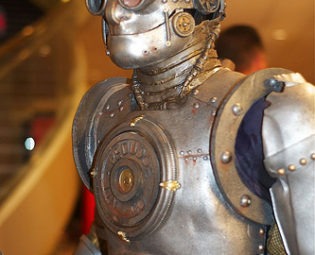 Steampunk Tin Man at Dragon*con 2010 steampunk buy now online