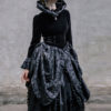 Gothic Black Polyester Knotted Lolita One-Piece steampunk buy now online
