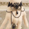 Black Metal Gothic Great Lolita Bracelet steampunk buy now online