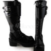 Gothic Black Lolita Boots Square Heels steampunk buy now online Gothic Black Lolita Boots Square Heels steampunk buy now online