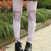 Gothic Nylon Lolita Tights Artwork Print for Spring Autumn steampunk buy now online