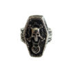 On Sale Coffin Ring made of Stainless Steel - Gothic Coffin Ring - Goth Ring - Goth Jewellery - Gothic Accessories - US 7, 9, 10 UK P, S, T by Festivalfashionstall steampunk buy now online