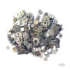 Assorted Watch Parts, Cogs and Gears, Wheels, Hands, Steampunk 50 grams by MintJewelrySupplies steampunk buy now online