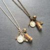 Alice in Wonderland necklace, long necklace, daughter gift, gift for her, pocket watch necklace, steampunk necklace, Christmas gift by GallaghersBoutique steampunk buy now online