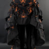 Gothic Victorian Style Octopus Layered Steampunk Bustle Skirt - Made to Order - by lainazboutique steampunk buy now online