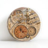 Automaton 1783 vintage wooden wall clock (personalization available) by wandrstore steampunk buy now online