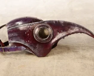 Purple Plague Mask by ELBRANSO steampunk buy now online