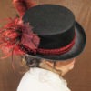 Fancy Red Steampunk Hat by ButterflyDark steampunk buy now online