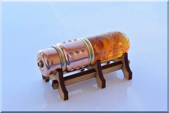 NEW!!! 8/16/32/64/128GB Genuine Baltic Amber USB Flash Drive with wood stand. Steampunk style. Amazing gift for everybody !!FREE shipping!! by SlavaTech steampunk buy now online