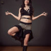 Striped Ariella Shorts, circus, ringmaster, steampunk, cabaret, flowy shorts, harmonic threads by HarmonicThreads steampunk buy now online