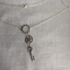 Antiqued Silver Gear Necklace by SheilasCharms steampunk buy now online