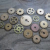 SALE SALE SALE 30% off Set of 17 vintage brass gears / alarm clock parts / steampunk supplies for art/jewelry projects by oldottofoto steampunk buy now online