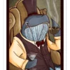Dapper Gentleman Whale Art [ Print ] - by Denis Caron ( L.A.W.L.S. ) - Corvink by Corvink steampunk buy now online