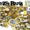 Set 40gr. - WATCH PARTS Mechanisms Mix - sizes 1-12mm - Steampunk set - 1.000 Real Watch pieces by GreenStuffWorld steampunk buy now online