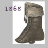 Ladies Overshoe, Gaiter or Spats - Victorian Reproduction PDF Pattern - 1860's - made from original 1868 Harper's Bazar pattern by RepeatedOriginals steampunk buy now online