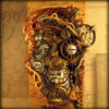 Steampunk Robot- 9/20-Mixed Media Wall Plaque by Sculptorio steampunk buy now online