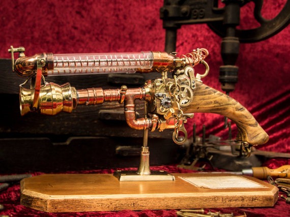 The Defender. Steampunk Gun. by Marvellousmasks steampunk buy now online
