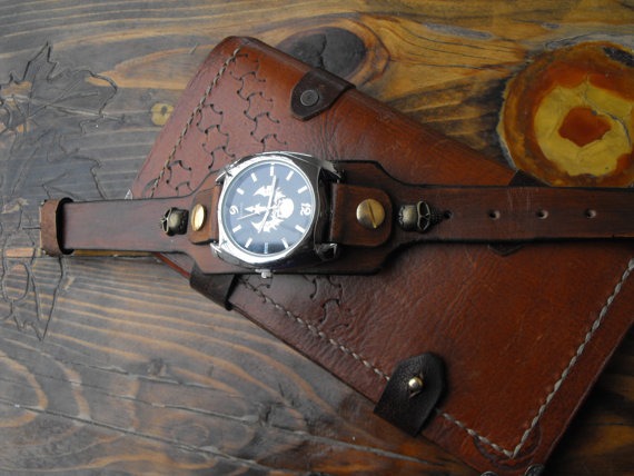 Mens gothic watch, Gothic cuff watch, Steampunk cuff watch by GORIANI steampunk buy now online