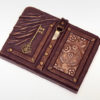 Leather journal,travel leather notebook, travel journal, steampunk,journal with lock by AVworkshop steampunk buy now online