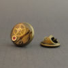 Steampunk Tie Tack, Pin, Antique Watch Parts Set in Resin, # 1261 by AccessoryAlchemy steampunk buy now online