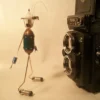 Robot, Steampunk, Sculpture, Vintage, Vacuum Tube, Bendable Arms and Legs, Collectible Figure, Insectobot by CopperWoodNow steampunk buy now online Robot, Steampunk, Sculpture, Vintage, Vacuum Tube, Bendable Arms and Legs, Collectible Figure, Insectobot by CopperWoodNow steampunk buy now online