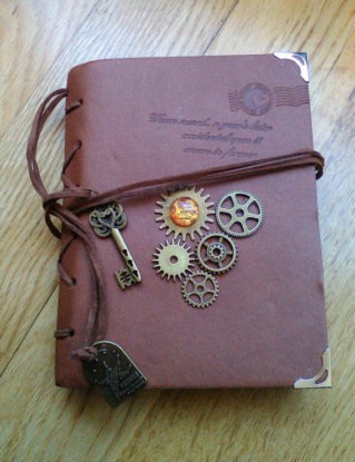 Steampunk Travel Diary, Diario de viaje Steampunk, Steampunk journal by SusanGoth steampunk buy now online