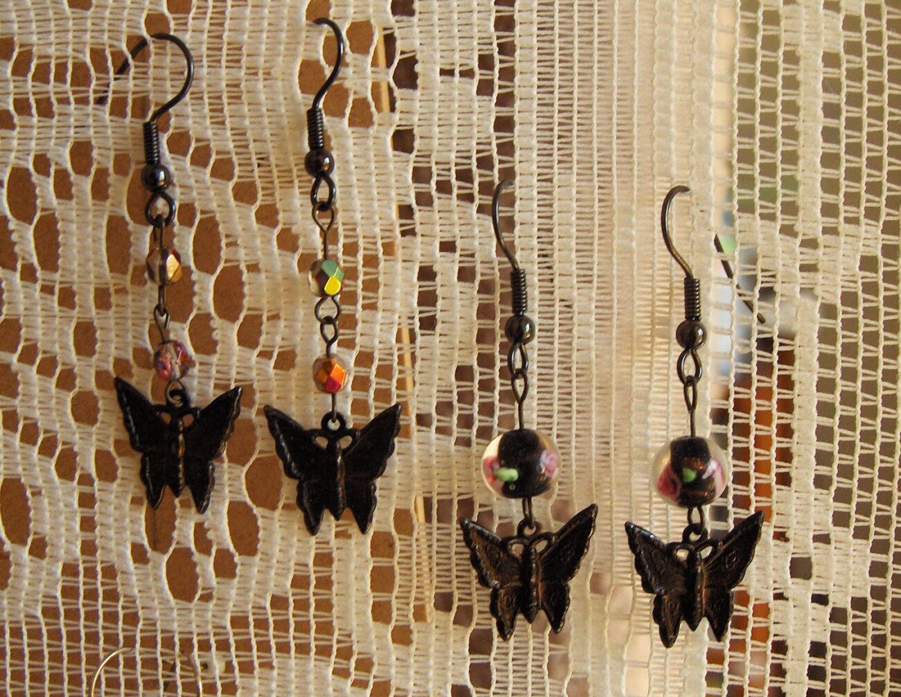 Victorian Butterfly Earrings - Rustic Gothic Earrings, Haunted Rural Dark Midwest Steampunk steampunk buy now online